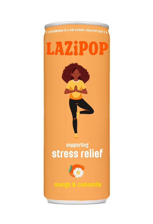 Lazipop - mango & camomile (12 cans)